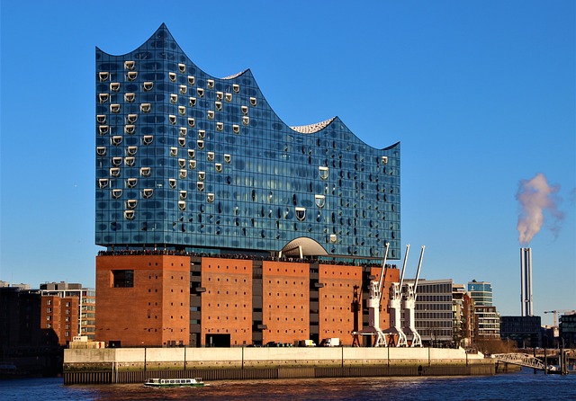 Elbphilharmonie in Hamburg,Deutschland